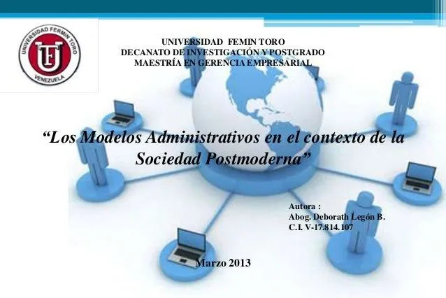 Laminas uft“Los modelos administrativos en el contexto de la sociedad…