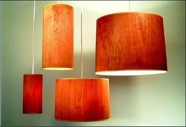 lámparas de madera | Es cuestión de MADERA