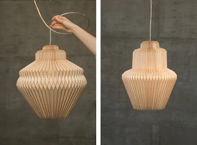 Lámparas de madera de Elisa Strozyk|Espacios en madera