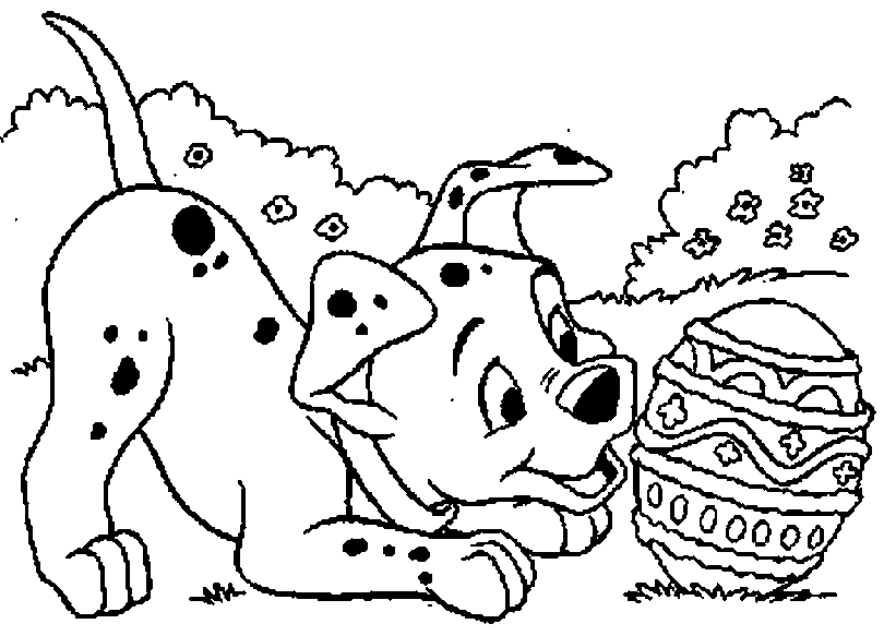 Landi e Lara - Disegni da colorare dalmata - La Carica dei 101 ...