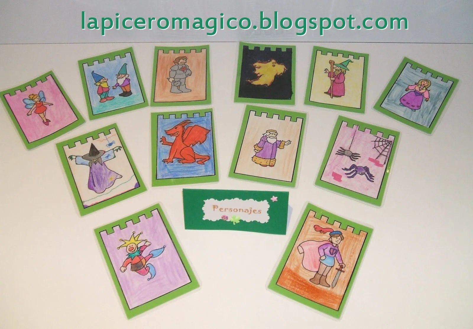 LAPICERO MÁGICO: Cuentos con tarjetas