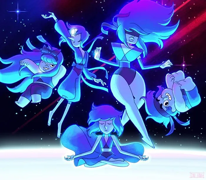 Lapis and the Lapises" by Dou Hong from his STEVEN UNIVERSE ...