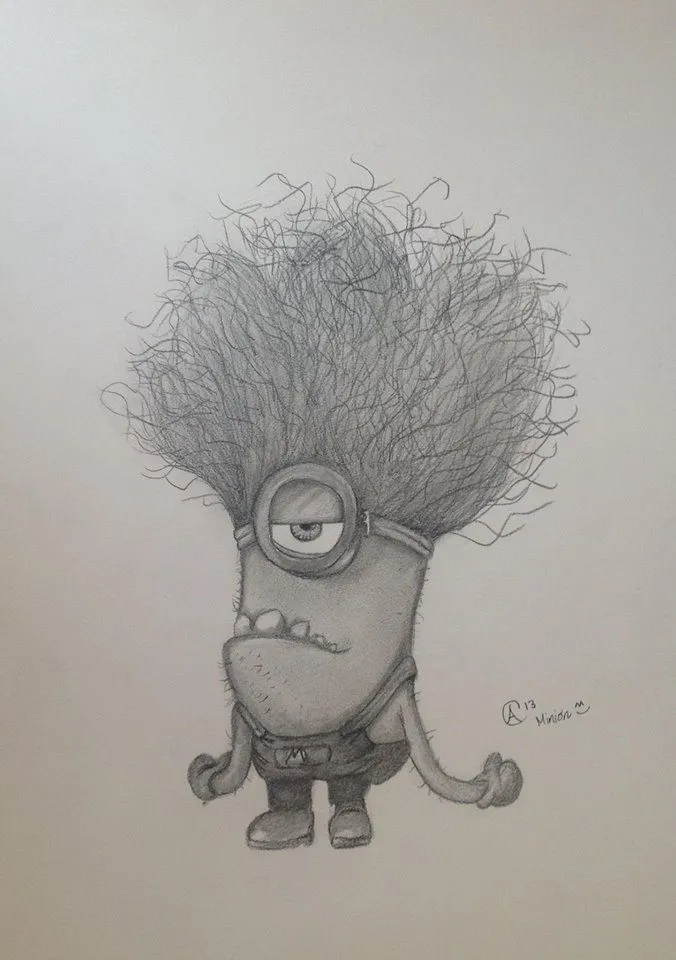 THE SOUL OF THE PENCIL: Despicable Me 2 Drawing