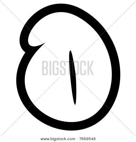 larger black and white line render of graffiti alphabet bubble ...