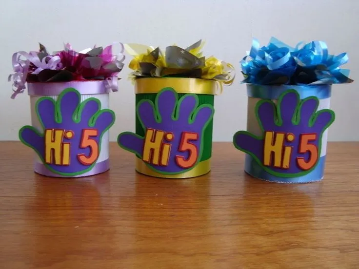 Latas Dulceras De Hi 5 | Paola's Party | Pinterest