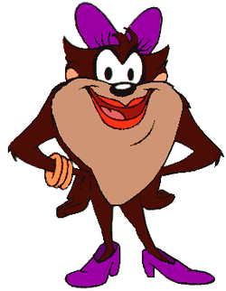 Lately my Mambo reminds  me of the Tasmanian Devil’s wife ...