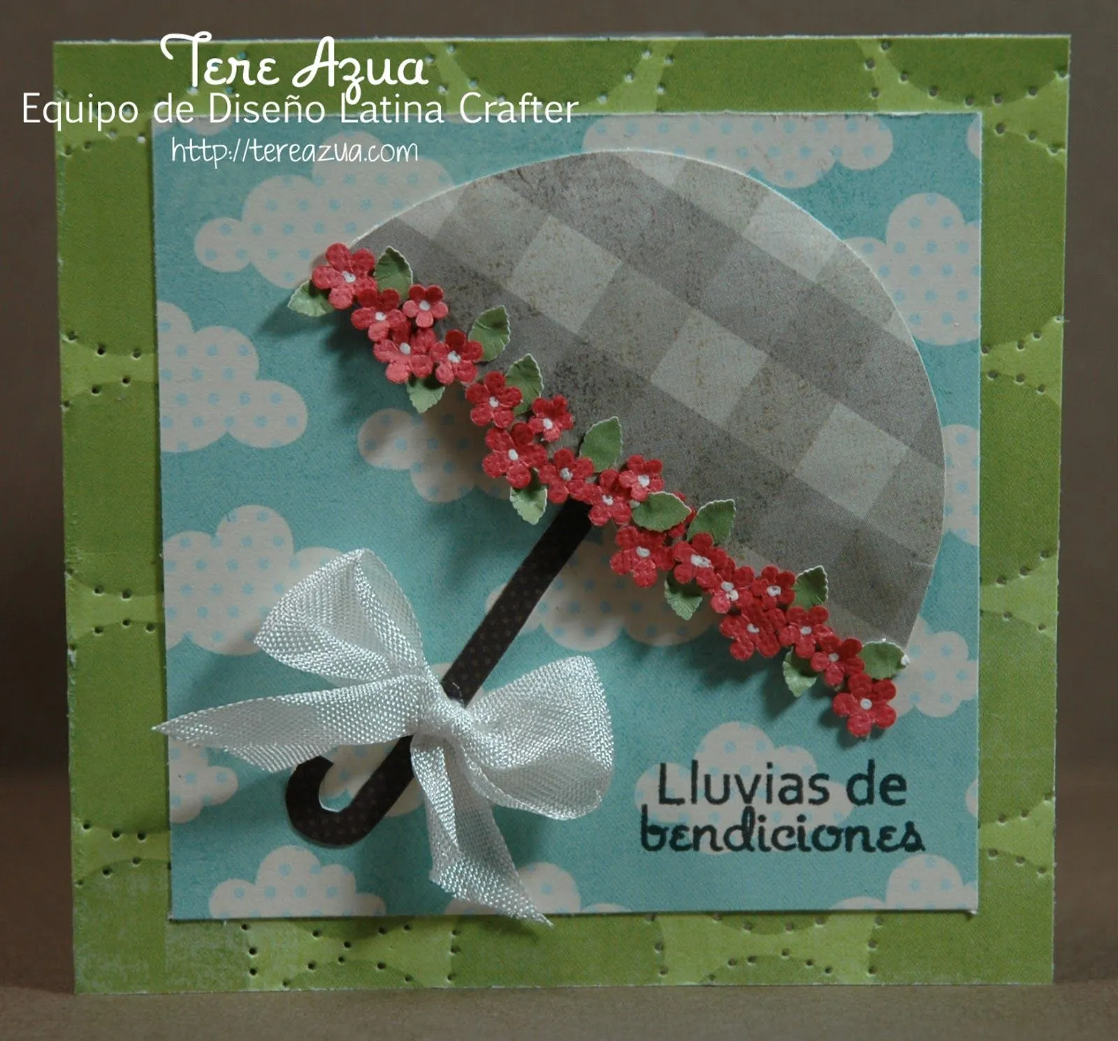 Latina Crafter - Sellos en Español: Lluvias De Bendiciones