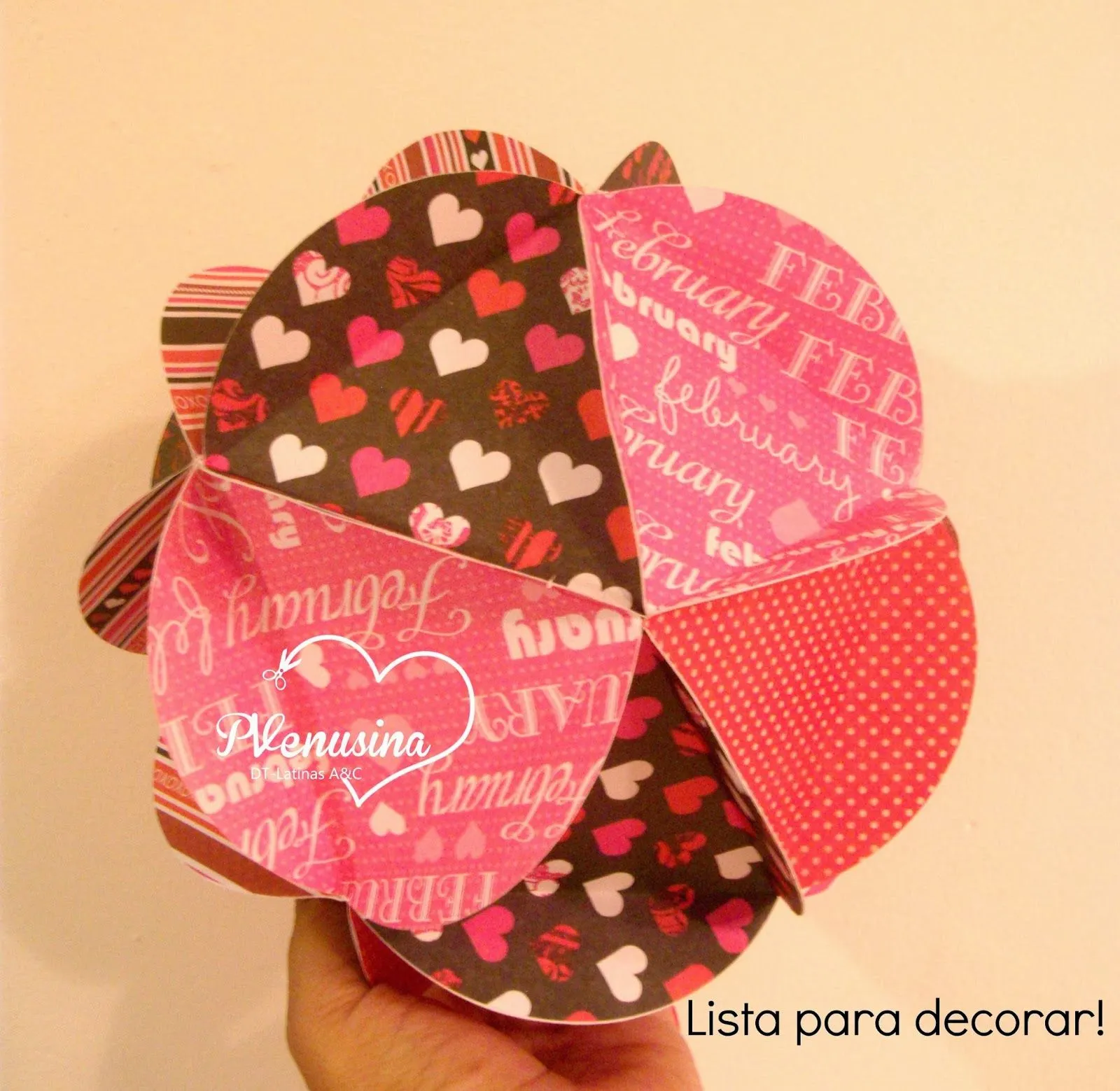 Latinas Arts and Crafts: Tutorial #2 Esfera de papel