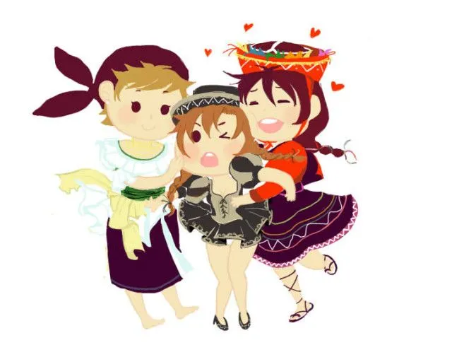 Andineans... andineans everywhere and cucolla request: latin_hetalia