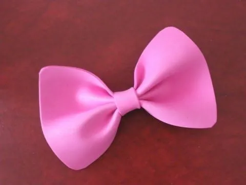 como hacer un lazo con goma eva | facilisimo.com