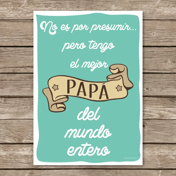 Con Lazos y Pompones..: Tengo el mejor Papá del mundo!!!