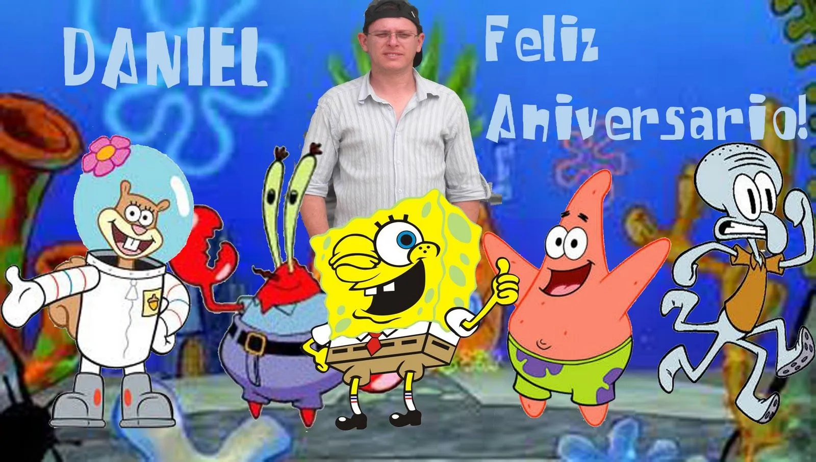 Lea Banner e Festa: Banner Bob Esponja