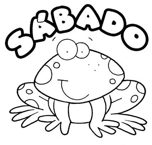 LEARNING IS FUN!: CARTELES DÍAS DE LA SEMANA PARA COLOREAR