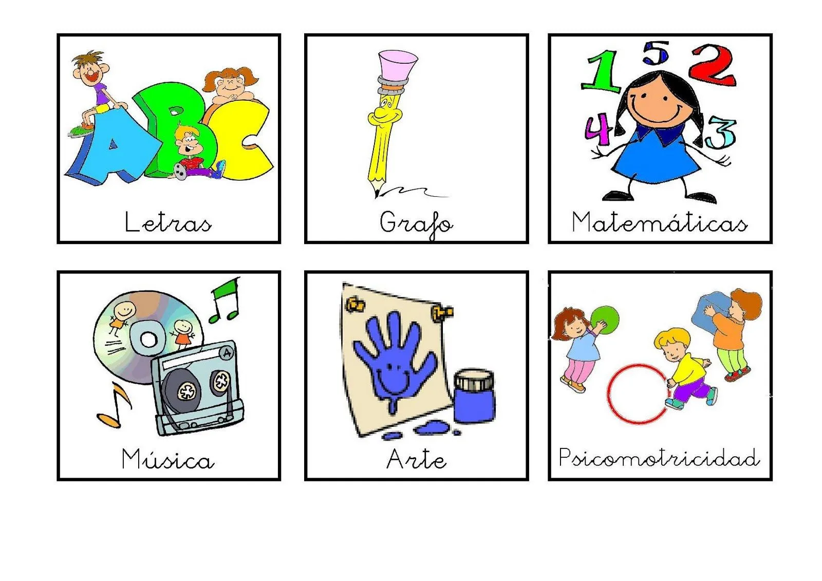 LEARNING IS FUN!: DIBUJOS PARA COMPONER UN HORARIO DE CLASE