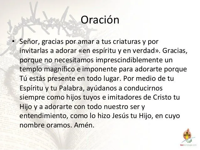 Lección 6 - Jesús purifica el templo