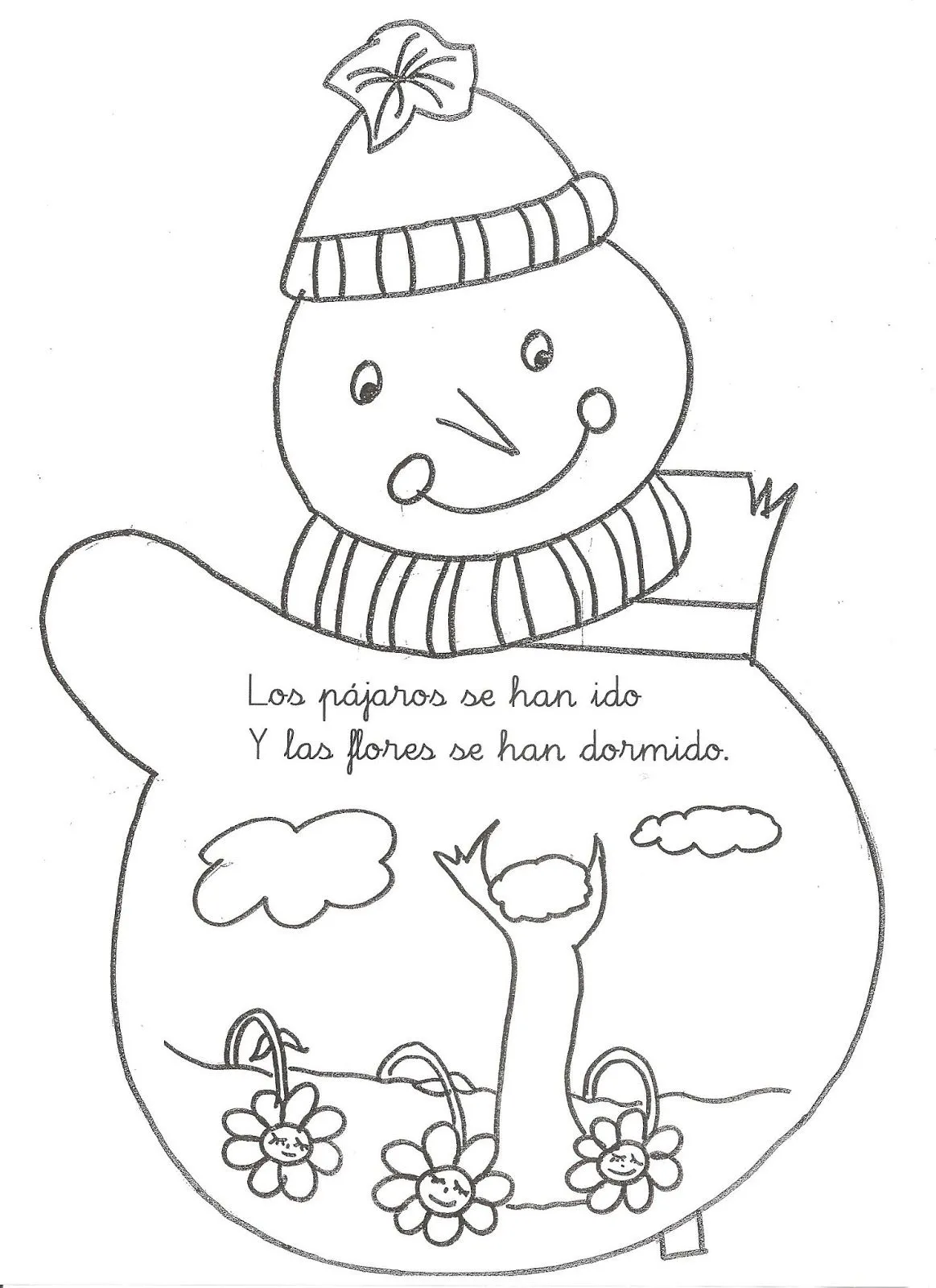 LECTOESCRITURA EN EDUCACIÓN INFANTIL: POESÍA INVIERNO