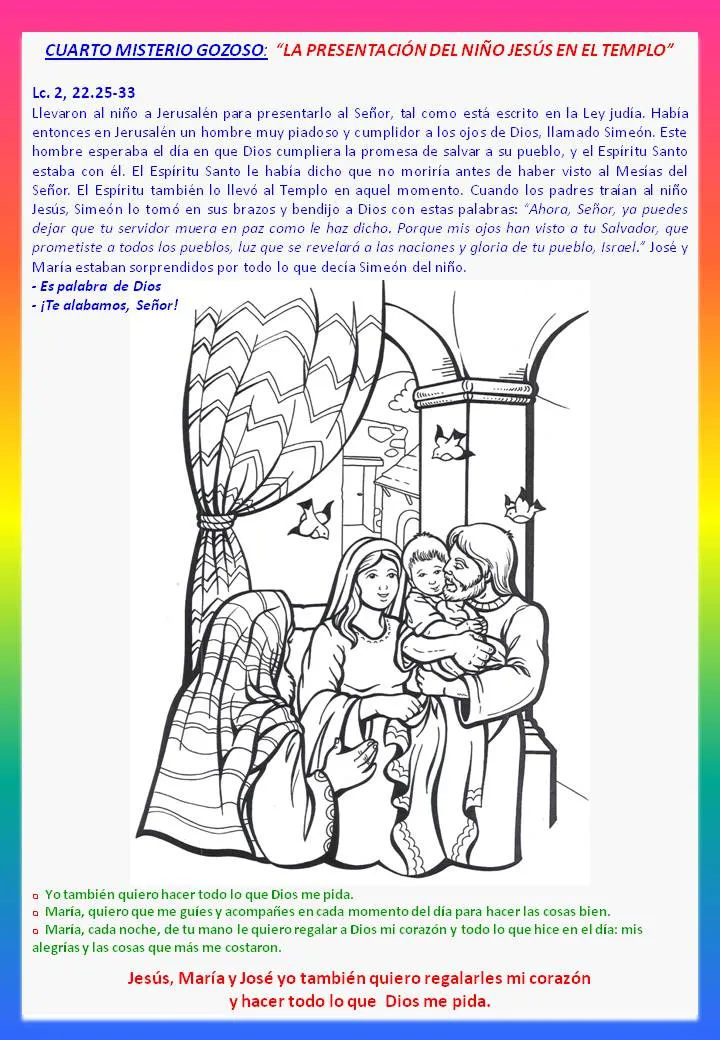 Lectura Divina: La presentación de Jesús en el Templo