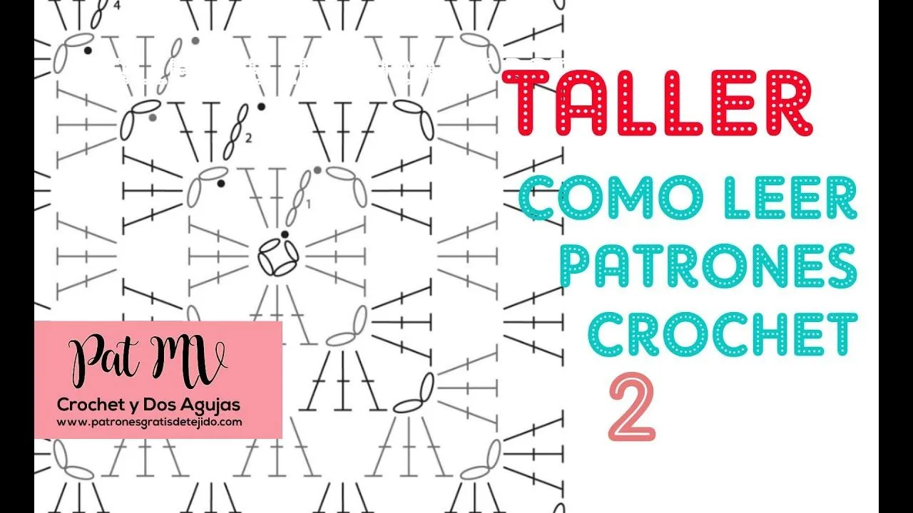 Cómo LEER PATRONES CROCHET ✓ Taller 2 - YouTube