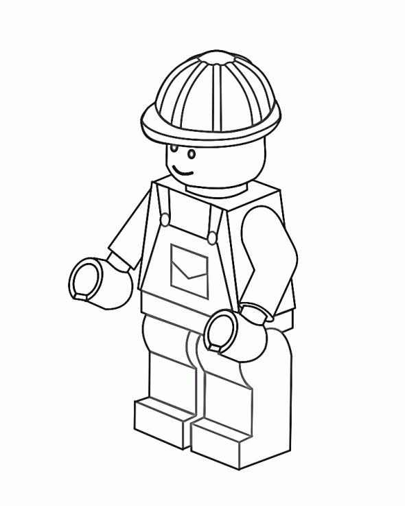 Lego Coloring Pages (Free) | Lego land fun | Pinterest