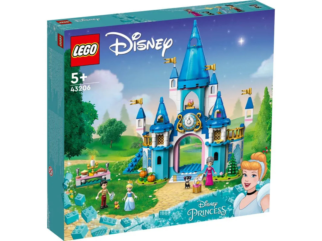 LEGO Disney Castillo de Cenicienta y el Príncipe Encantador 43206 | LEGO  Stores MX