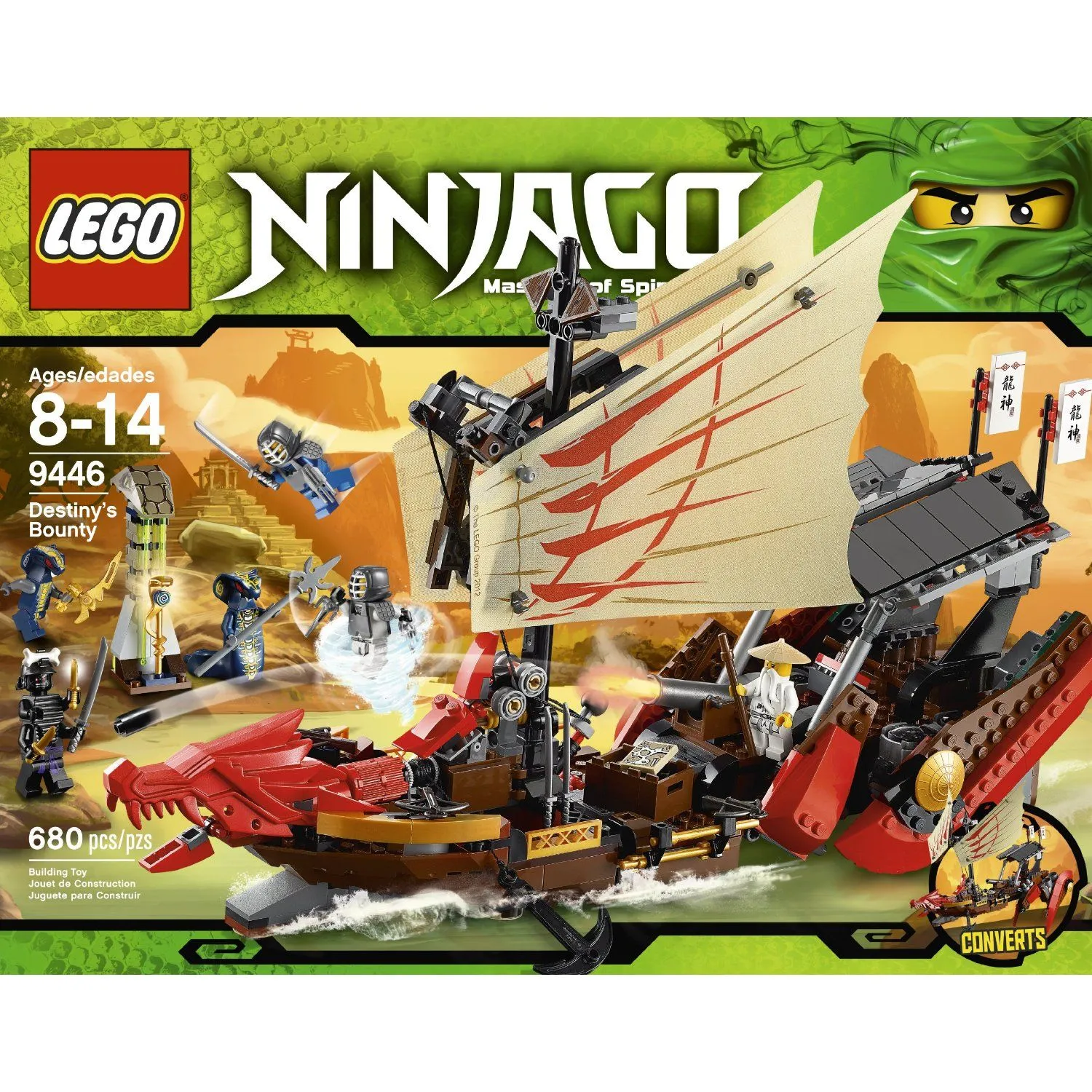 LEGO Ninjago Destiny's Bounty 9446