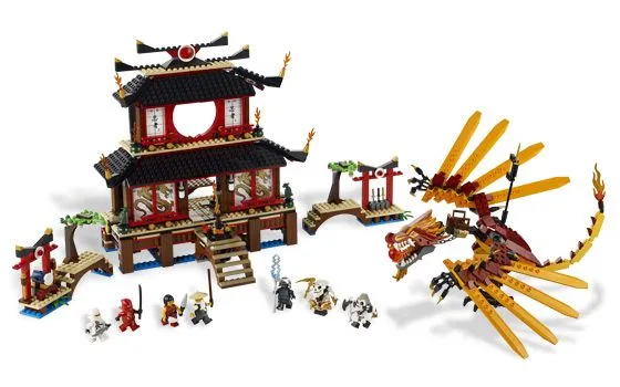 Lego : Ninjago : Templo del Fuego Juguetería Juguetes Juguetodo ...