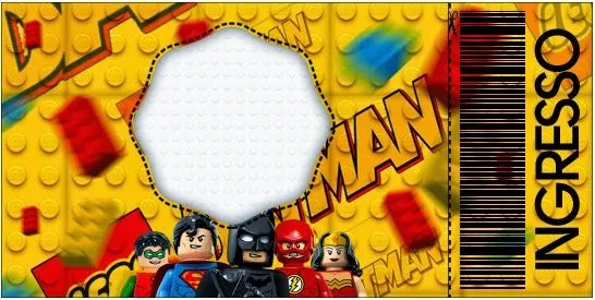 Lego Película: Invitaciones para Imprimir Gratis. | Ideas y ...
