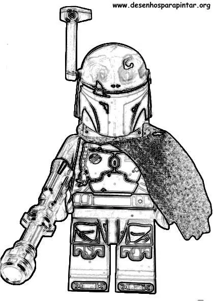 r lego star wars Colouring Pages (page 2)