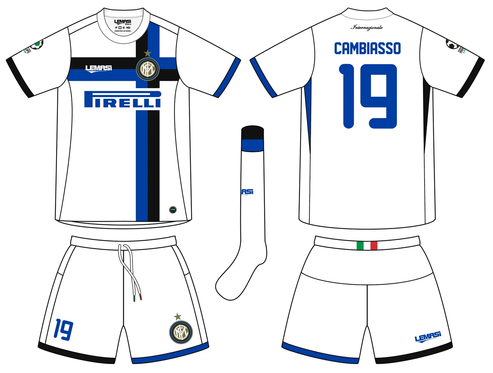 Lemasi Mockups: Campeonato - Inter de Milão