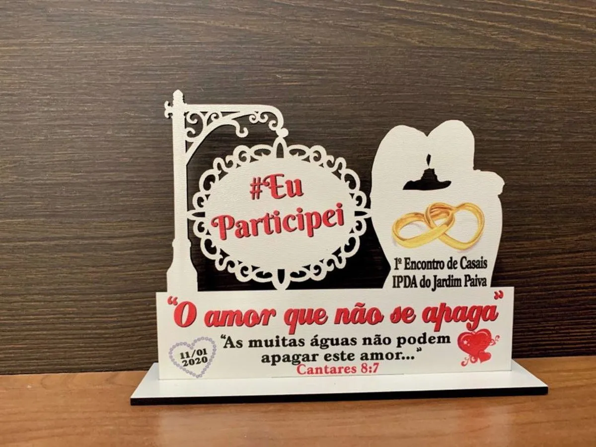 Lembrancinha Encontro de Casais | Elo7 Produtos Especiais