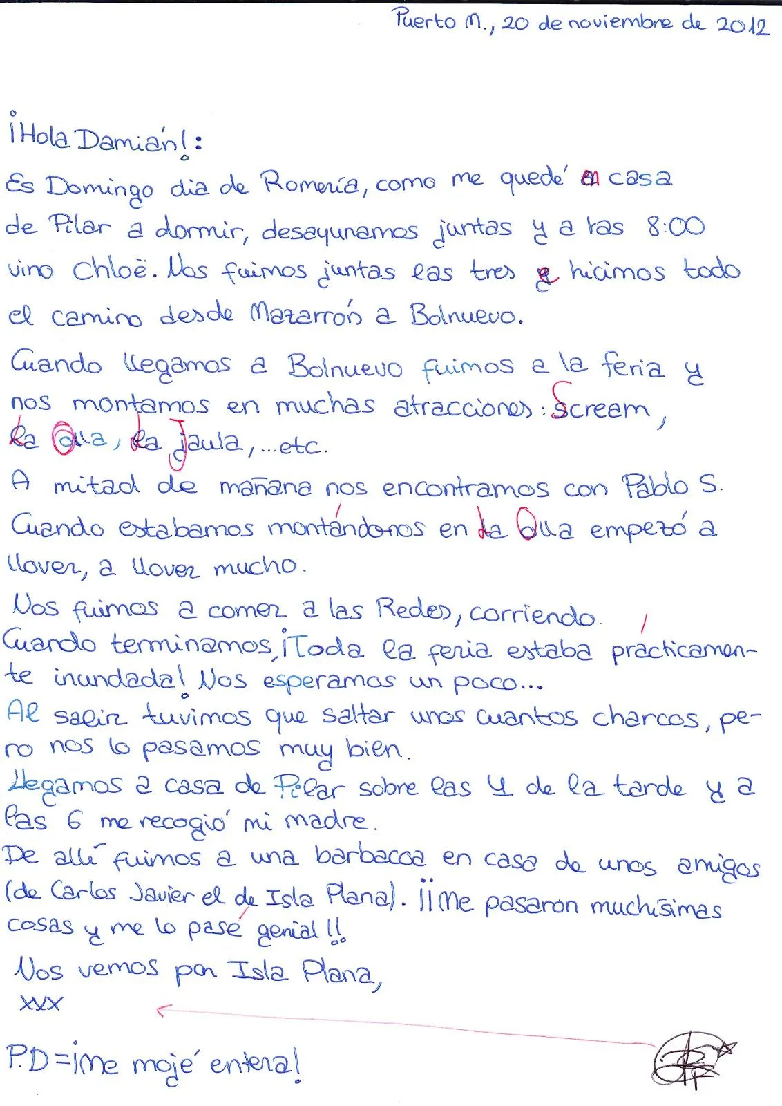 LENGUA CASTELLANA Y LITERATURA: TRABAJAMOS "LA CARTA PERSONAL"