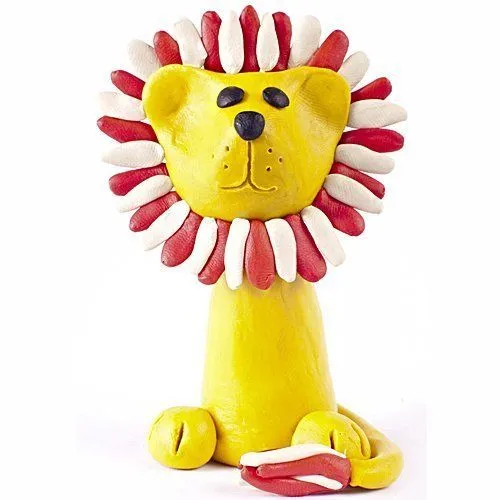 Cómo hacer un león de plastilina - Ideas de plastilina para hacer ...