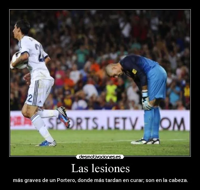 Las lesiones | Desmotivaciones