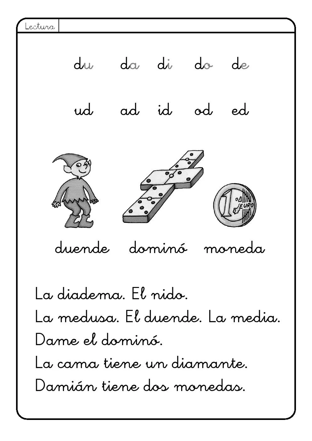 La letra D | d ~ La Eduteca