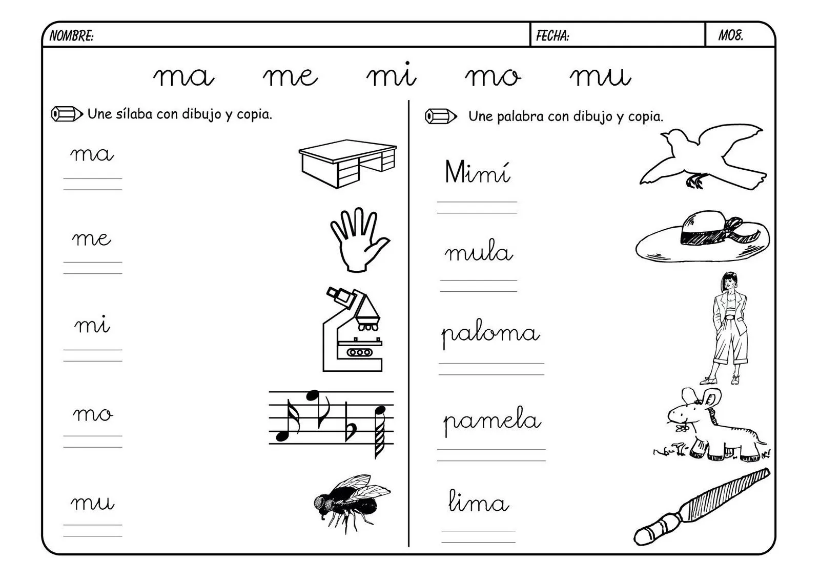 La letra M | m ~ La Eduteca