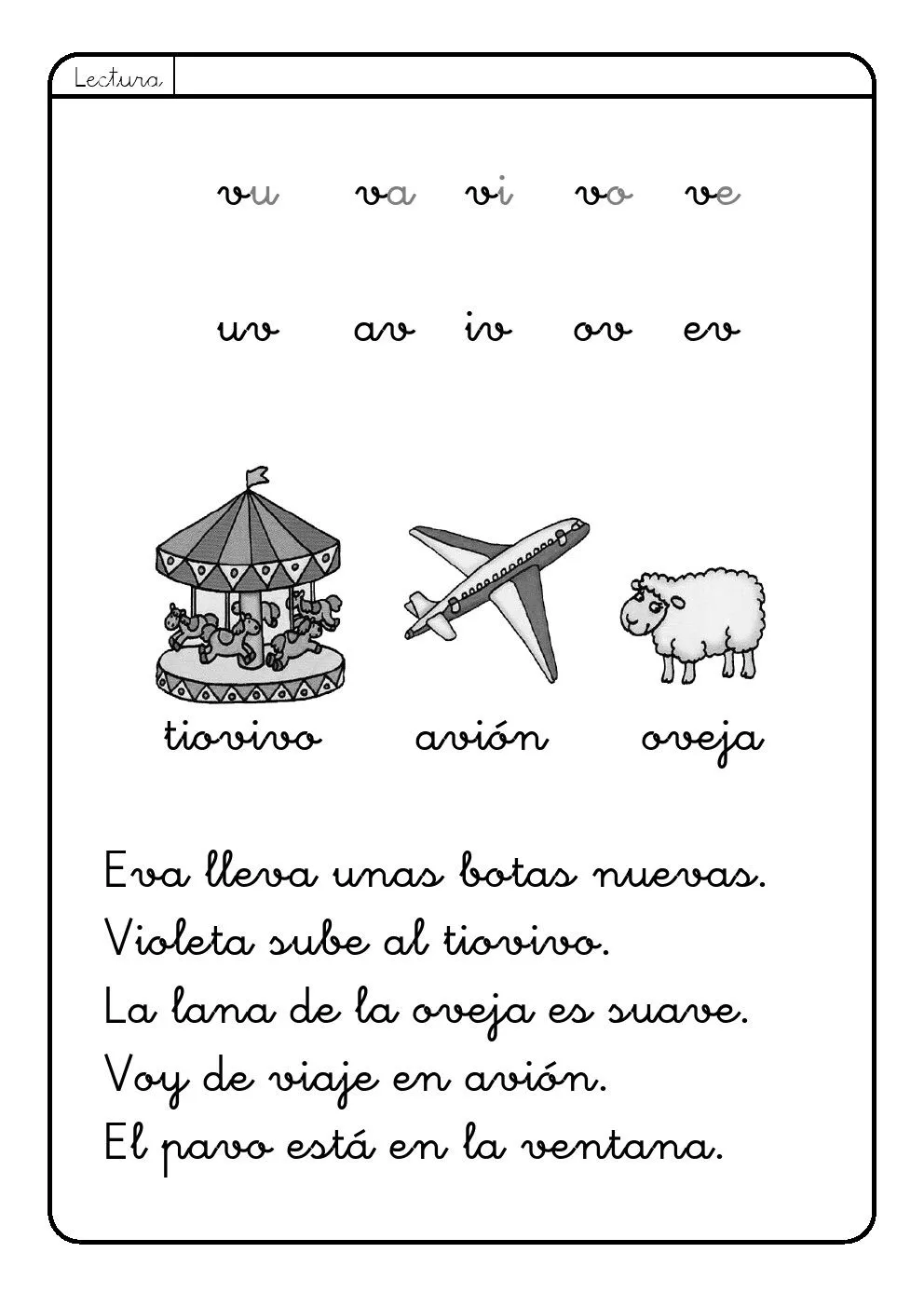 La letra V | v ~ La Eduteca