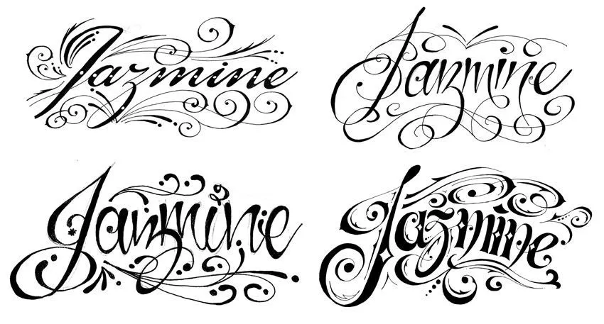 Diseños de letras para tatuaje - Imagui