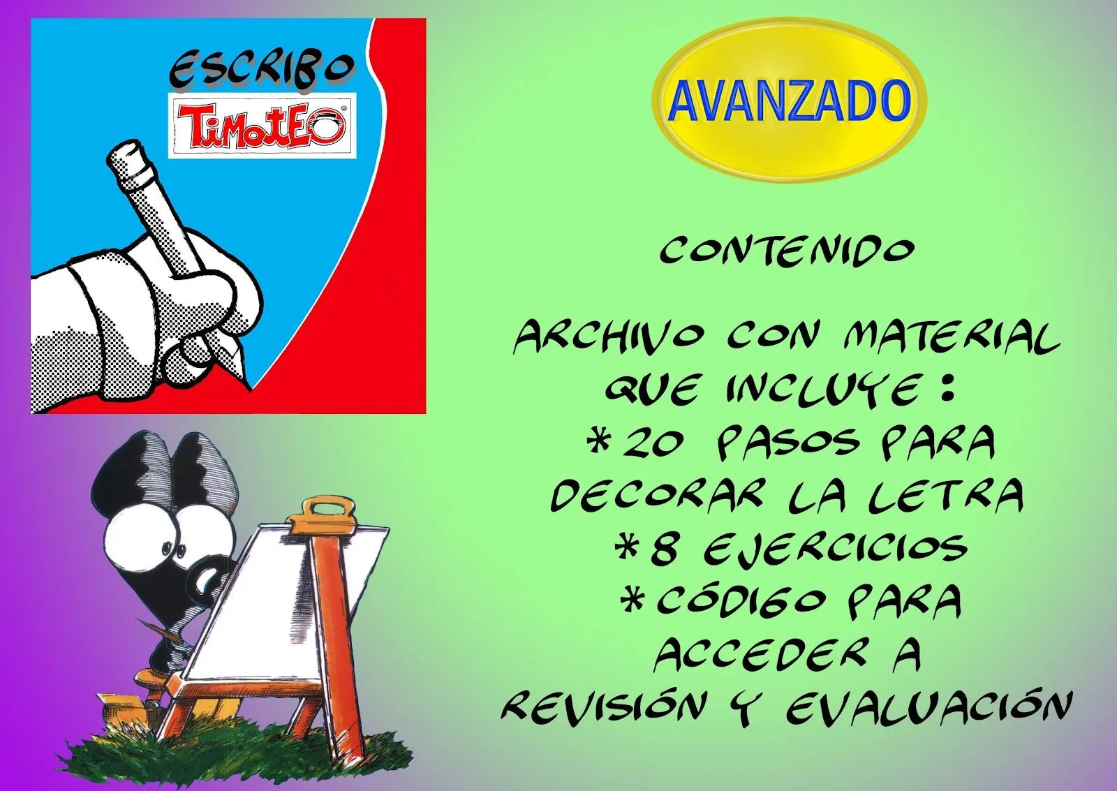 LETRA TIMOTEO CURSO VIRTUAL | timoteo