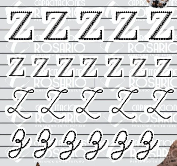 Letra Z. | Z cursiva, Aprender las letras, Letras