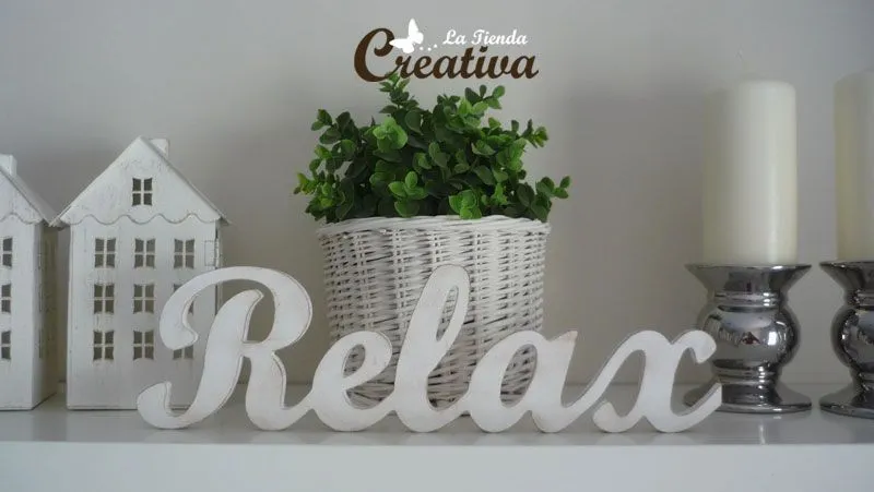 Letras para decorar - Relax - La Tienda Creativa - Letras para ...