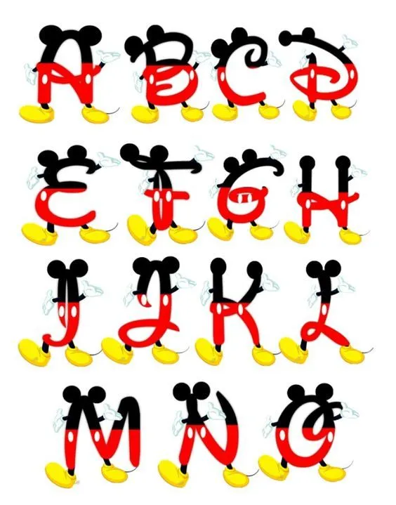 Letras disney | LETRAS | Pinterest | Disney