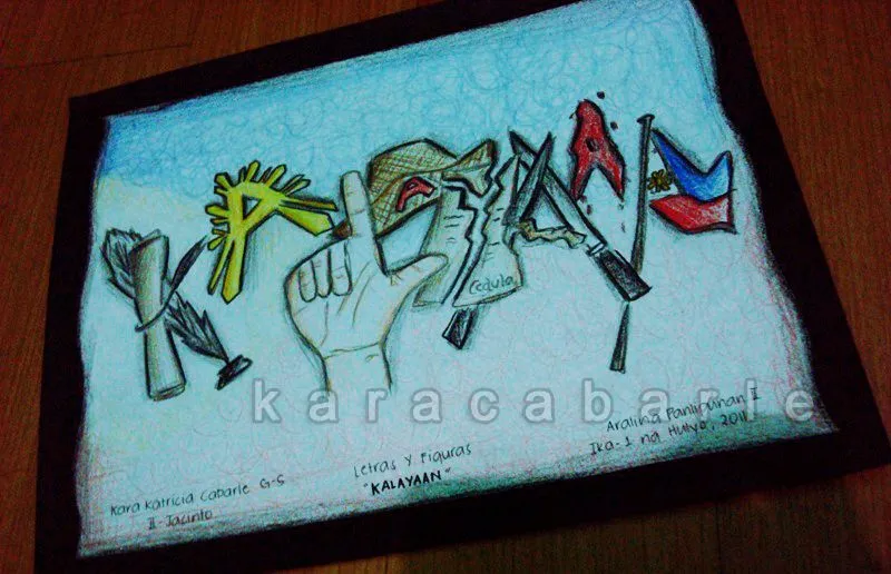 Letras Y Figuras: Kalayaan by ~MixedMelody on deviantART