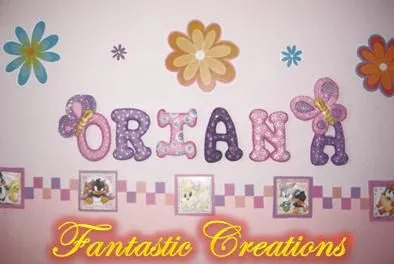 Letras decoradas en foami - Imagui