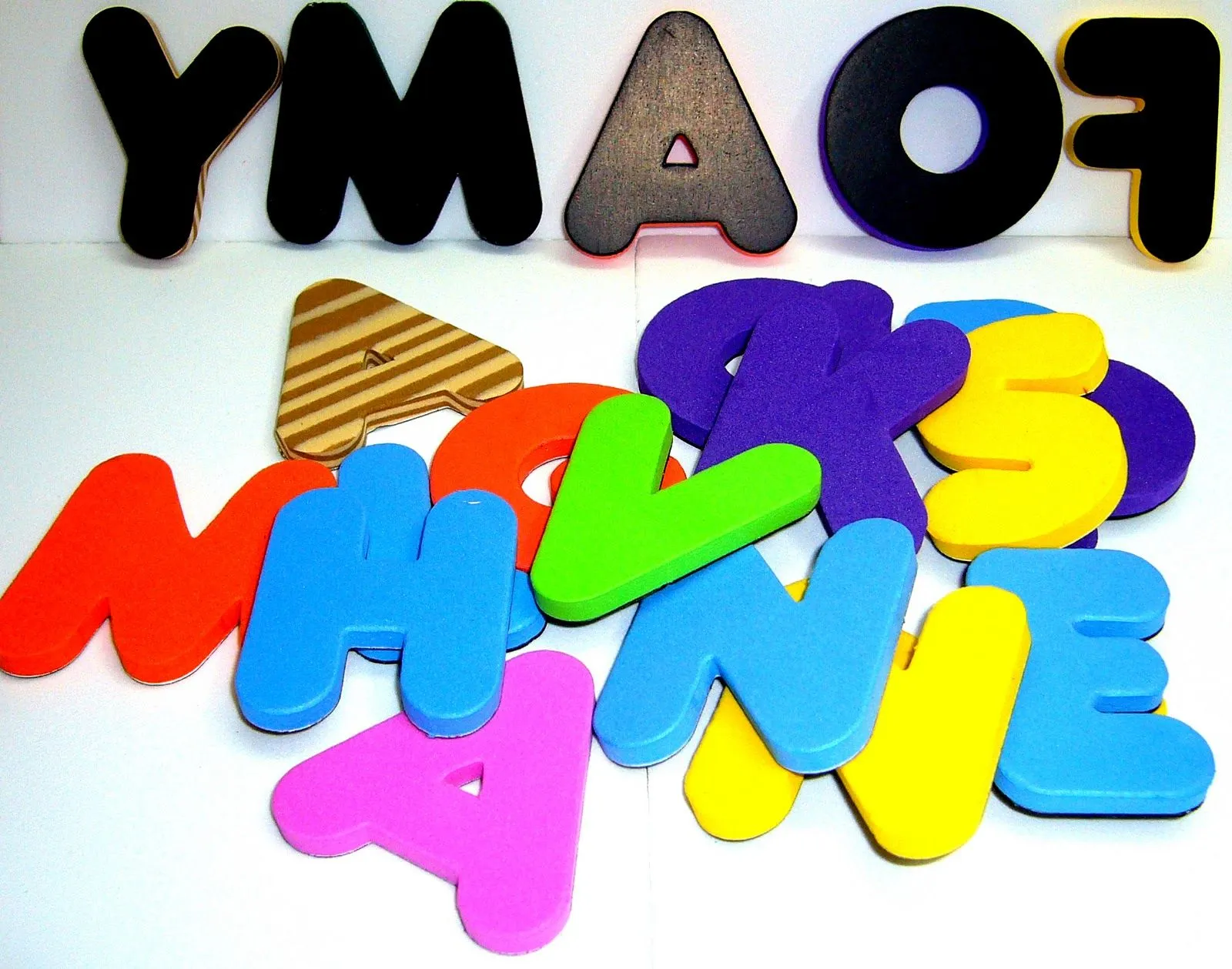 Letras En Foamy Microporoso Alto Relievempg Pictures