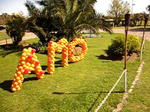 LETRAS CON GLOBOS REALIZADA POR LA PROFESORA GRACIELA SANABRIA ...