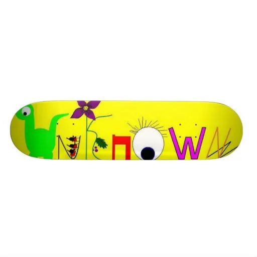 letras locas desconocidas patinetas personalizadas de Zazzle.