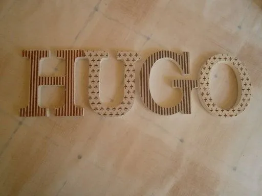 Hacer letras de madera para decorar | Hacer bricolaje es facilisimo.