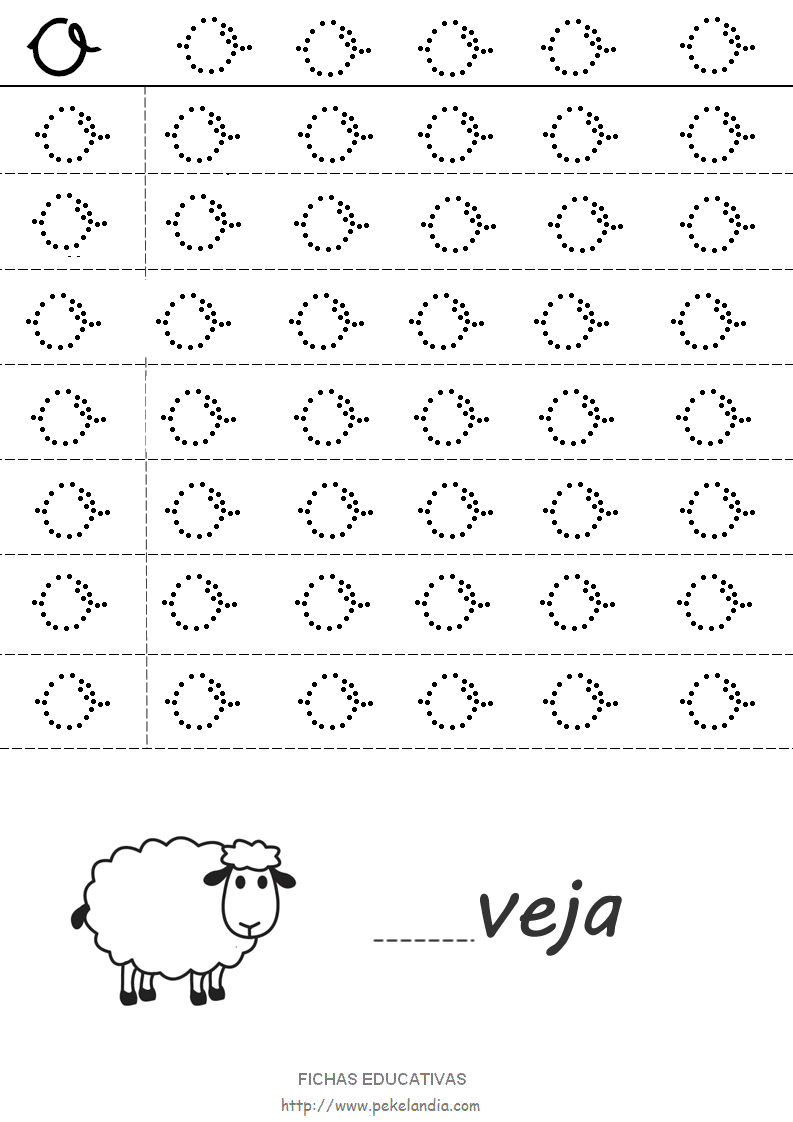 Letras punteadas para imprimir - Imagui