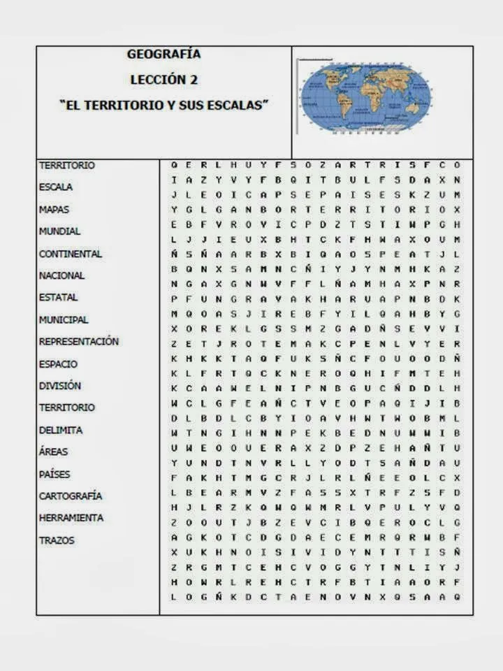 BIENVENIDOS AL BLOG RECURSOS PARA LA PRIMARIA: Sopas de letras ...