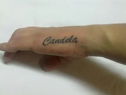 Letras tatuajes finas - Imagui